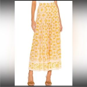 Free People wide-leg pull-on River Walk pants in sandstone NWT sz Small